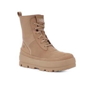 UGG Beige Lugg High-Top Boots